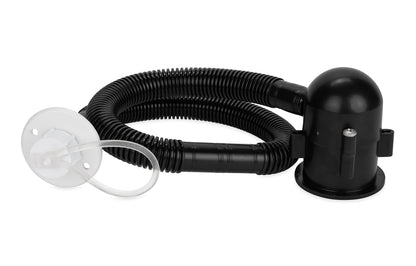 CAMCO 37420 Camco Flexible Camper/RV Drain | Designed for Campers w/Single Sink and No Holding Tanks | Includes 25” of ¾-Inch ID Hose | Crafted of Heavy-Duty Chemical-Resilient Polymer (37420)