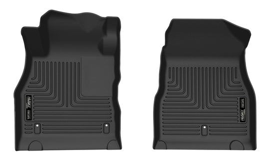 Husky Liners 50801 Husky Liners X-act Contour Floor Mats – Fits 2018-2024 Nissan Kicks – 2nd Row, 2-pc Black - 50801