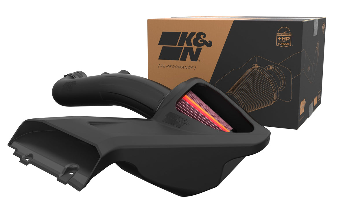 K&N FILTER 50-2591 K&N NextGen Cold Air Intake System: High-Flow Cotton Filter: Compatible with 2015-2025 FORD: F150, 50-2591