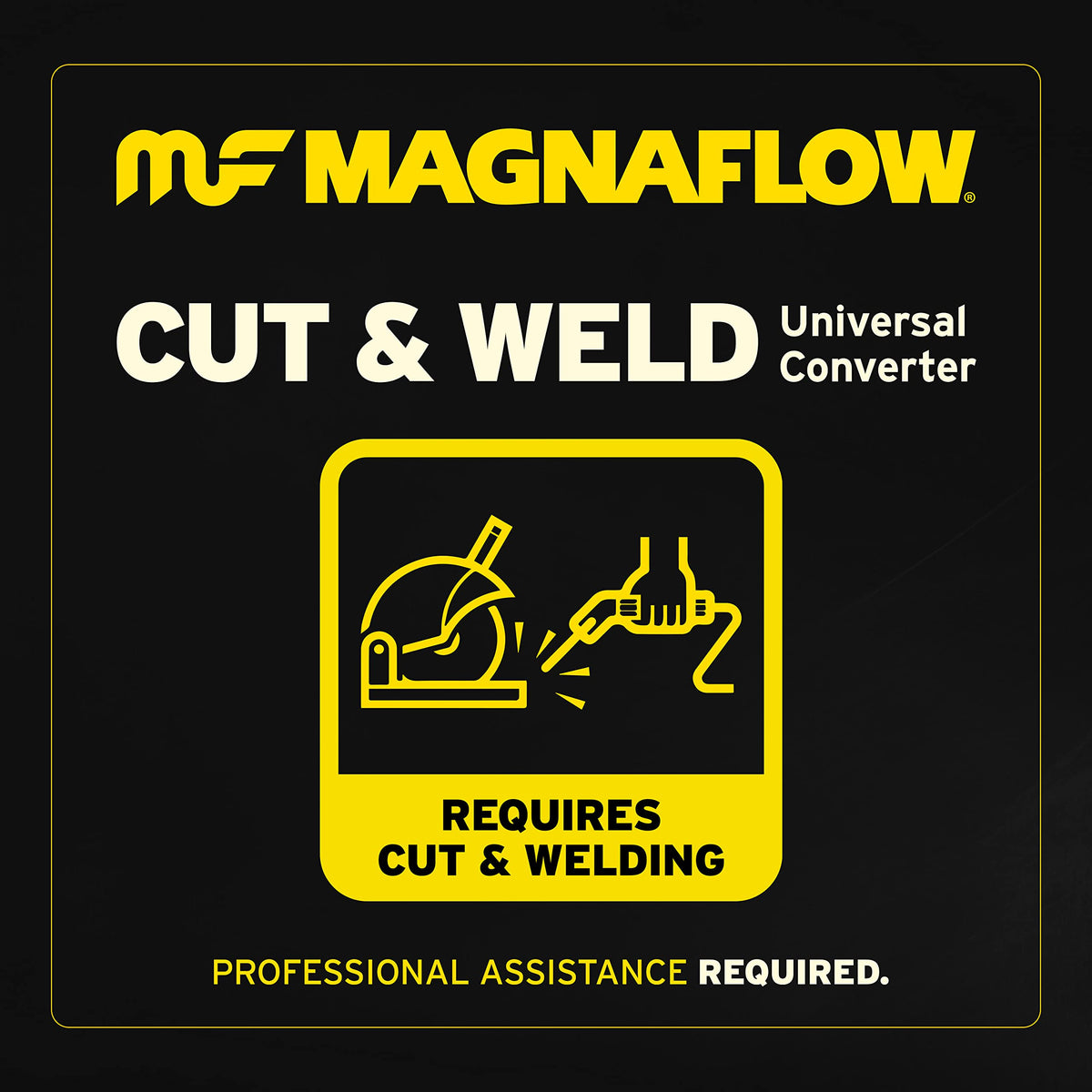 MagnaFlow Exhaust Products 51306 MagnaFlow Universal Catalytic Converter 51306 (Federal/EPA Compliant)