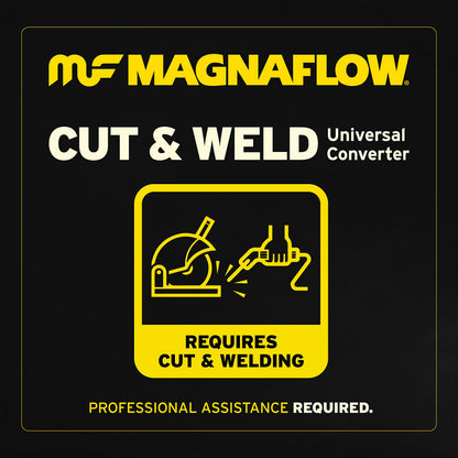 MagnaFlow Exhaust Products 51306 MagnaFlow Universal Catalytic Converter 51306 (Federal/EPA Compliant)