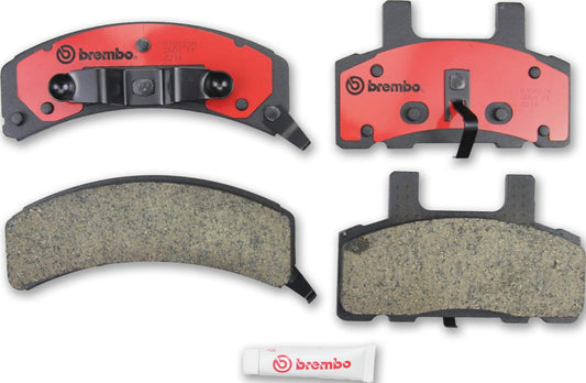 BREMBO P10021N Brembo P10021N Premium Ceramic Front Disc Brake Pad Set CADILLAC/CHEVROLET OE# 4746371