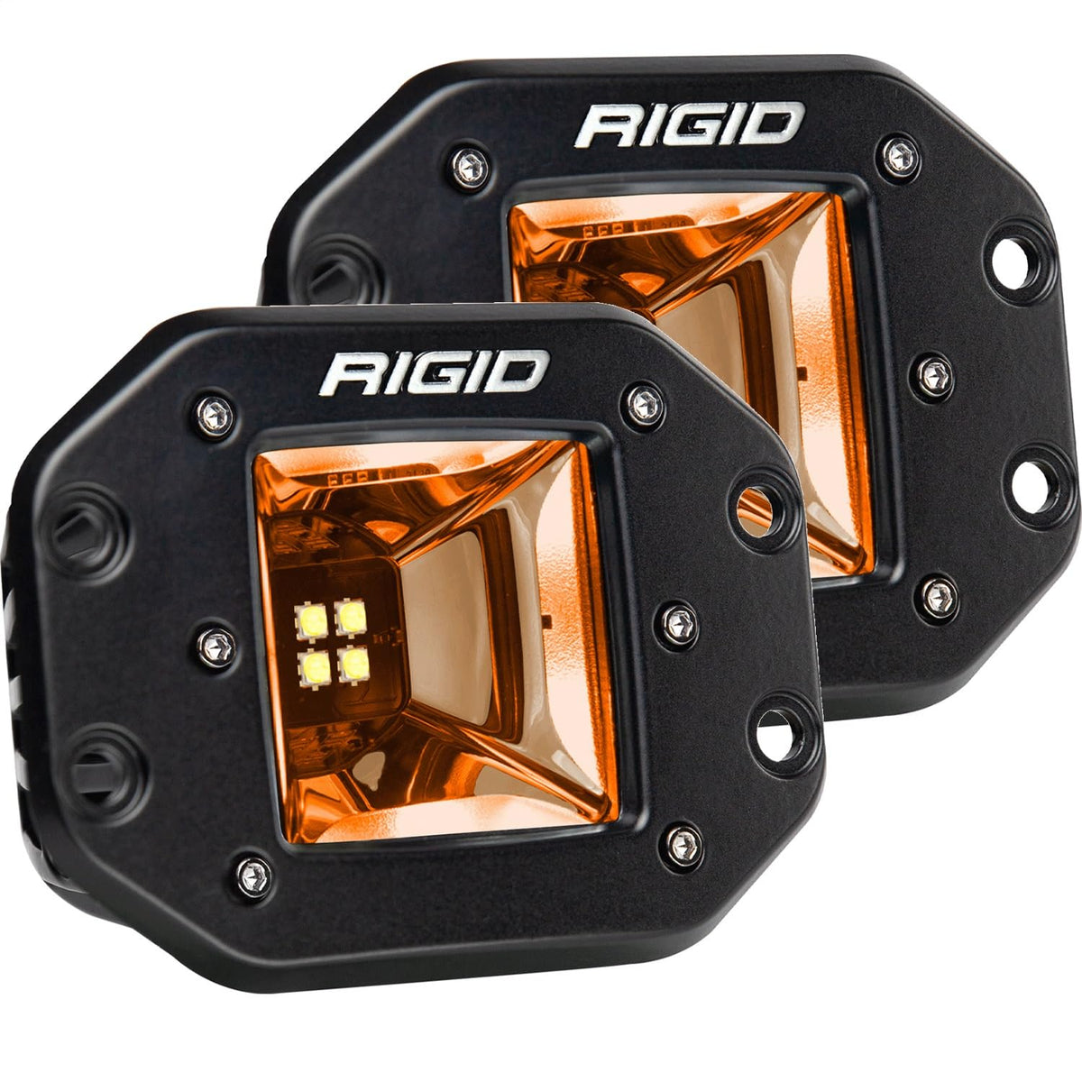 Rigid Industries 682153 Rigid Industries - Radiance+ Scene RGBW Flush Mount - Pair (682153)