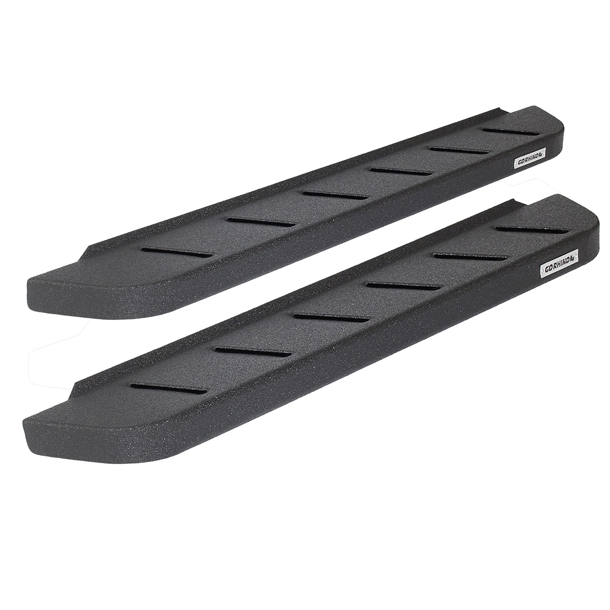 GO RHINO 630048PC Go Rhino RB10 Running Boards – 48", Galvanized Steel, Textured Black – 630048PC