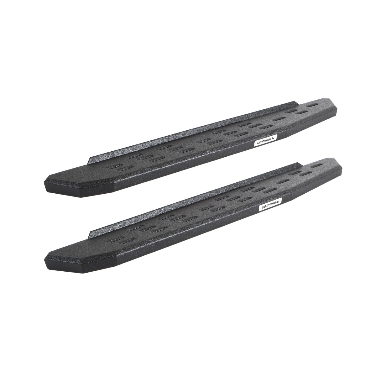 GO RHINO 69600048T Go Rhino RB30 Running Boards | 48", Galvanized Steel, Protective Bedliner Coating | 69600048T