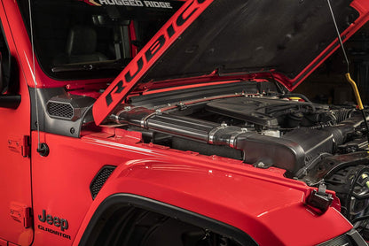 RUGGED RIDGE 17756.31 Rugged Ridge AmFib Low/High Mount Snorkel System - Fits 2018–Current Jeep Wrangler JL/JLU & 2020–Current Gladiator JT - Modular Functionality