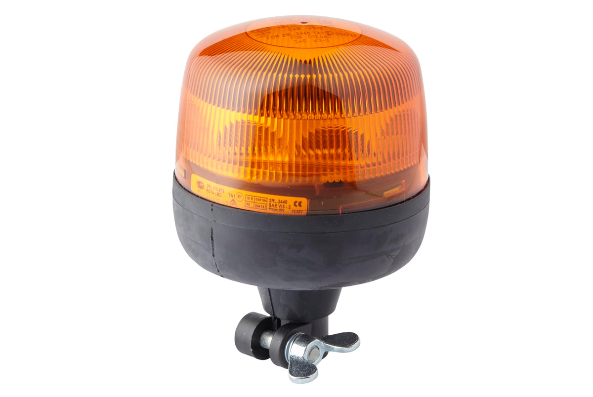 HELLA 010979011 HELLA 10979011 RotaLED Flexible Mount LED Beacon, Amber, Multi