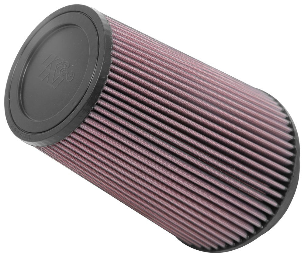 K&N FILTER RU-2815 K&N High-Flow Original Lifetime Universal Clamp-On Air Filter: High Performance, Premium, Washable Flange Diameter: 5 In, Filter Height: 8.75 In, Flange Length: 1 In, Shape: Round Tapered, RU-2815