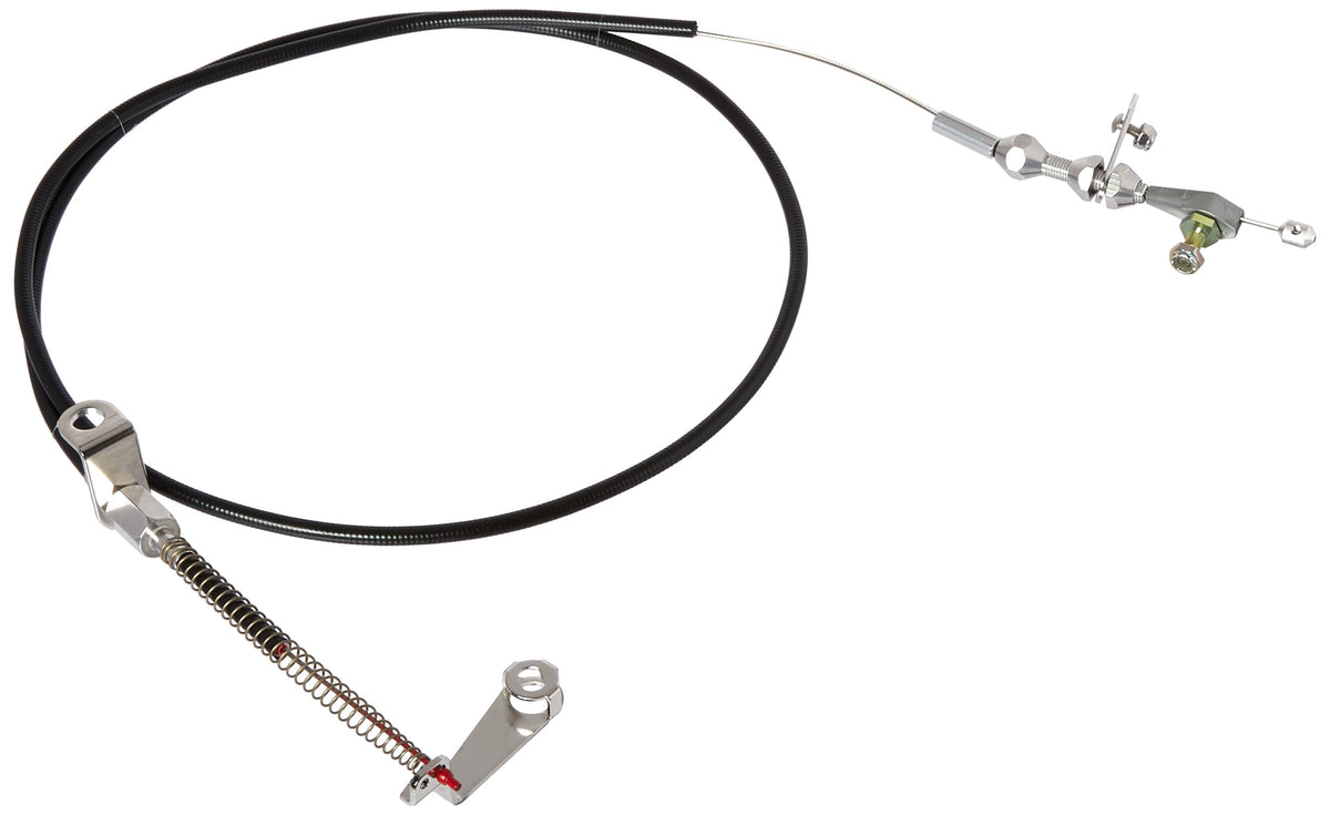 LOKAR KD-2AODU Lokar KD-2AODU Black Kickdown Cable Kit for Ford AOD Transmission