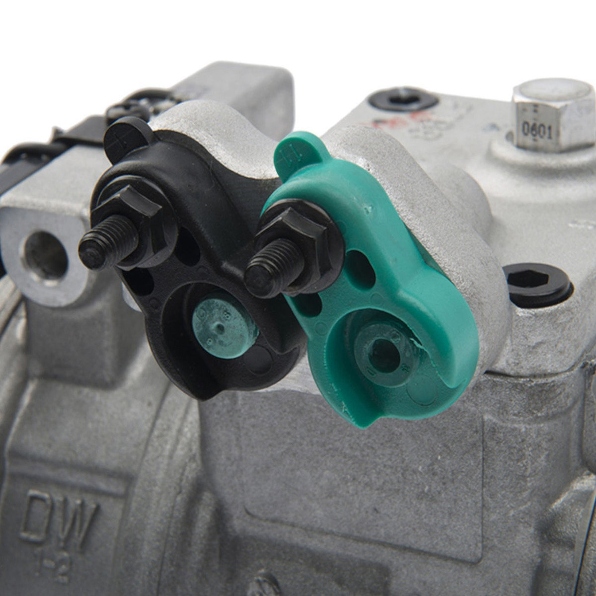 MANDO 10A1064 Mando 10A1064 AC Compressor with Clutch Original Equipment (Pre-filled Oil)