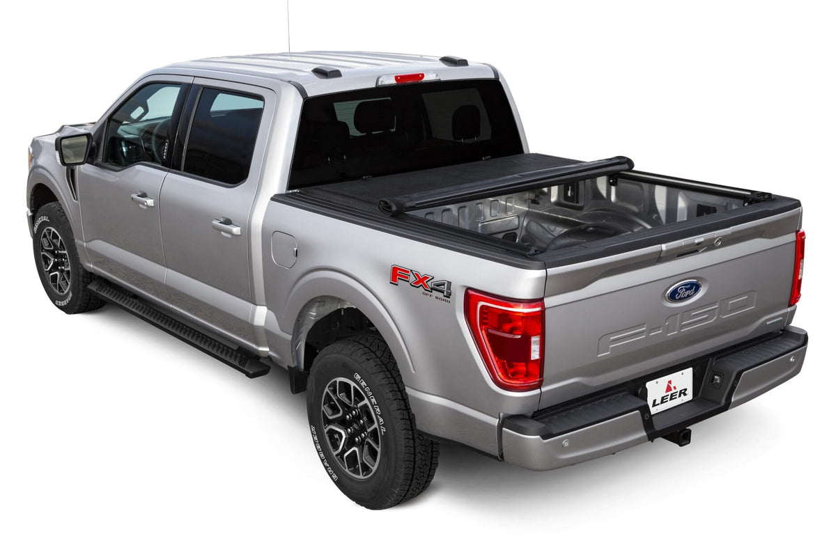 LEER 610335 LEER SR250 Soft Rolling Tonneau Cover, Fits 2022-2026 Nissan Frontier with 4'10" Truck Bed