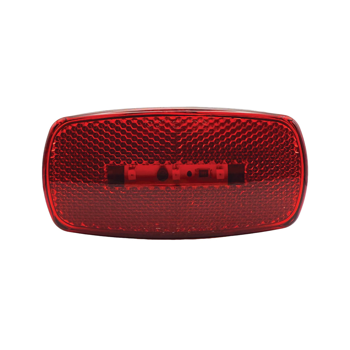RV DESIGNER L915 RV Designer L915 - Red Replacement Lens for Oblong LED Marker Light