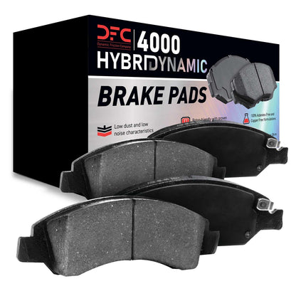 Dynamic Friction 4000-2306-00 DFC Rear 4000 HybriDynamic Brake Pads