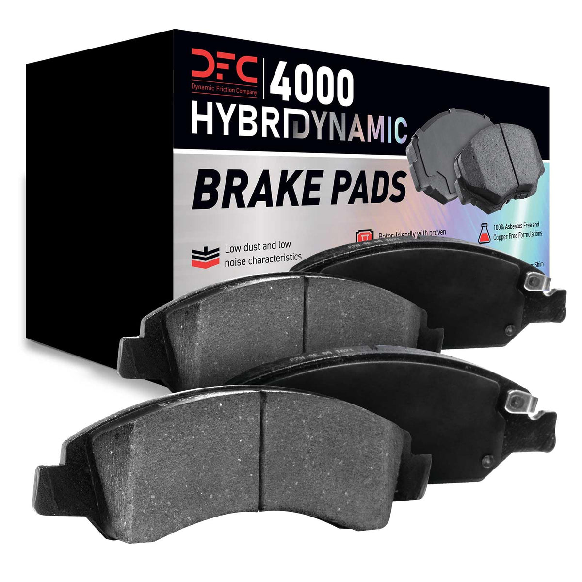 Dynamic Friction 4000-2310-00 DFC Front 4000 HybriDynamic Brake Pads