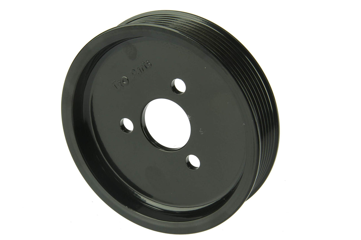 URO PARTS 32427516848PRM URO Parts 32427516848PRM Power Steering Pulley, Aluminum vs OE Plastic