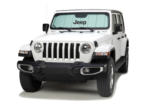 COVERCRAFT UJL11553FJ11SV Covercraft UVS100 Custom Sunscreen with Jeep L - UJL11553FJ11SV