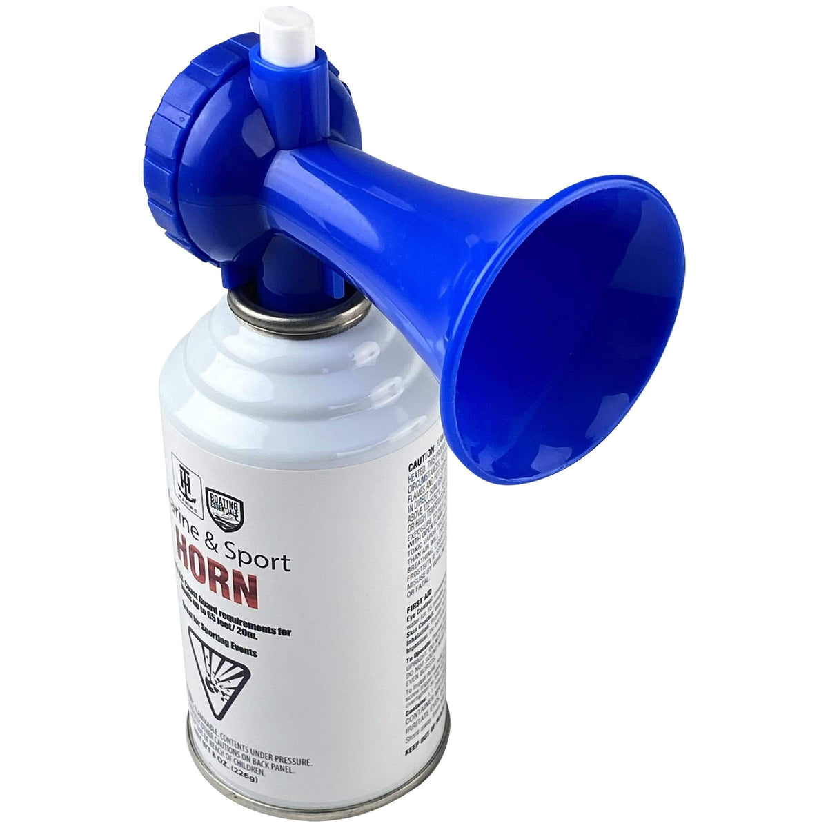 T-H MARINE BE-SA-35299-DP T-H Marine 8oz Marine & Sport Air Horn - USCG Approved Safety Signal Horn for Boats up to 65 Feet and Sporting Events - Loud Push Button Operation - Made in USA
