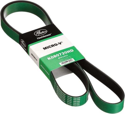 Gates K080720HD FleetRunner Micro-V Serpentine Drive Belt