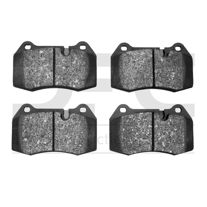 Dynamic Friction 1551-1133-00 ADVANCED BRAKE PADS-LOW MET