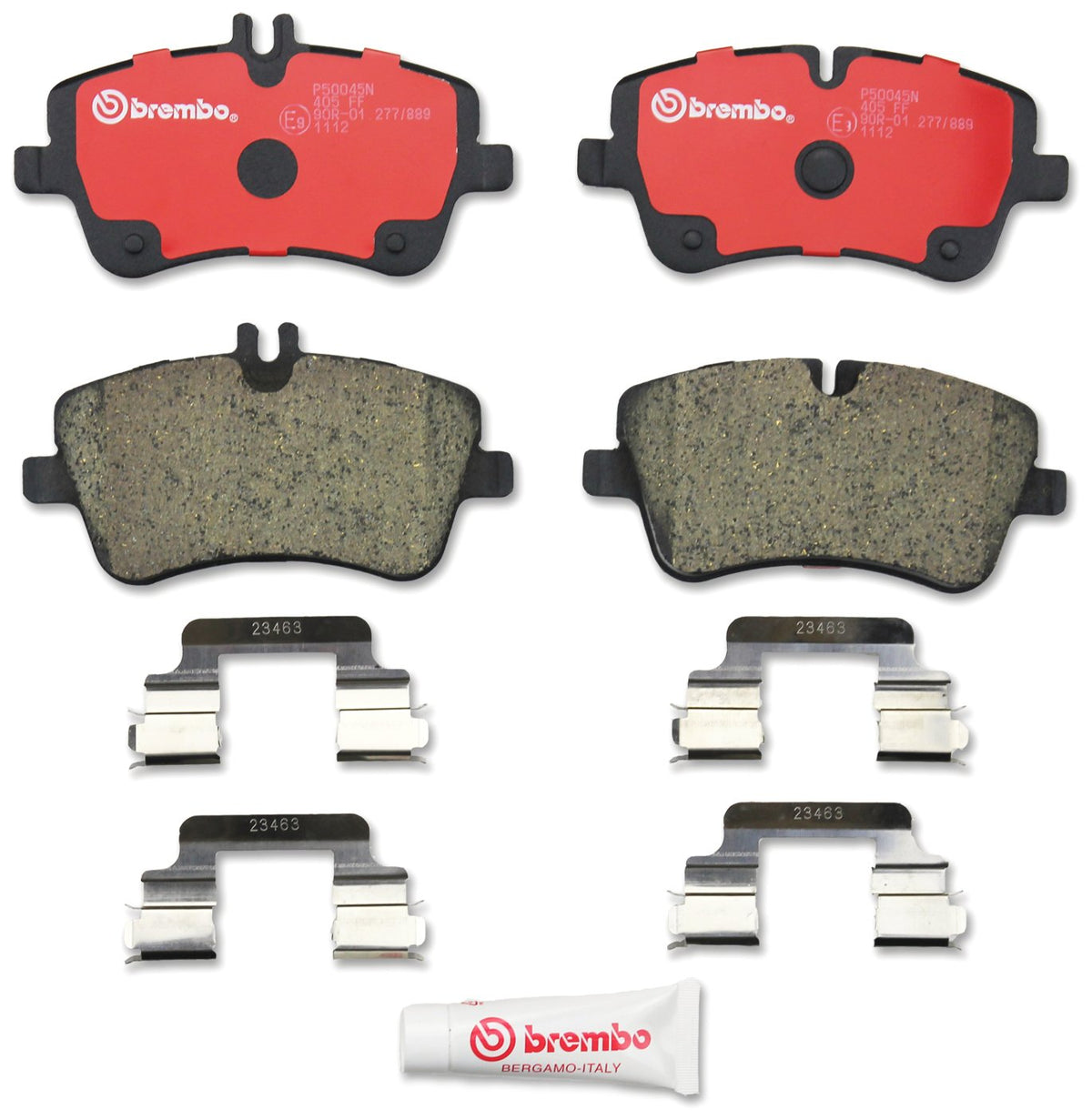 BREMBO P50045N Brembo P50045N Premium Ceramic Front Disc Brake Pad Set MERCEDES-BENZ OE# A0054206220