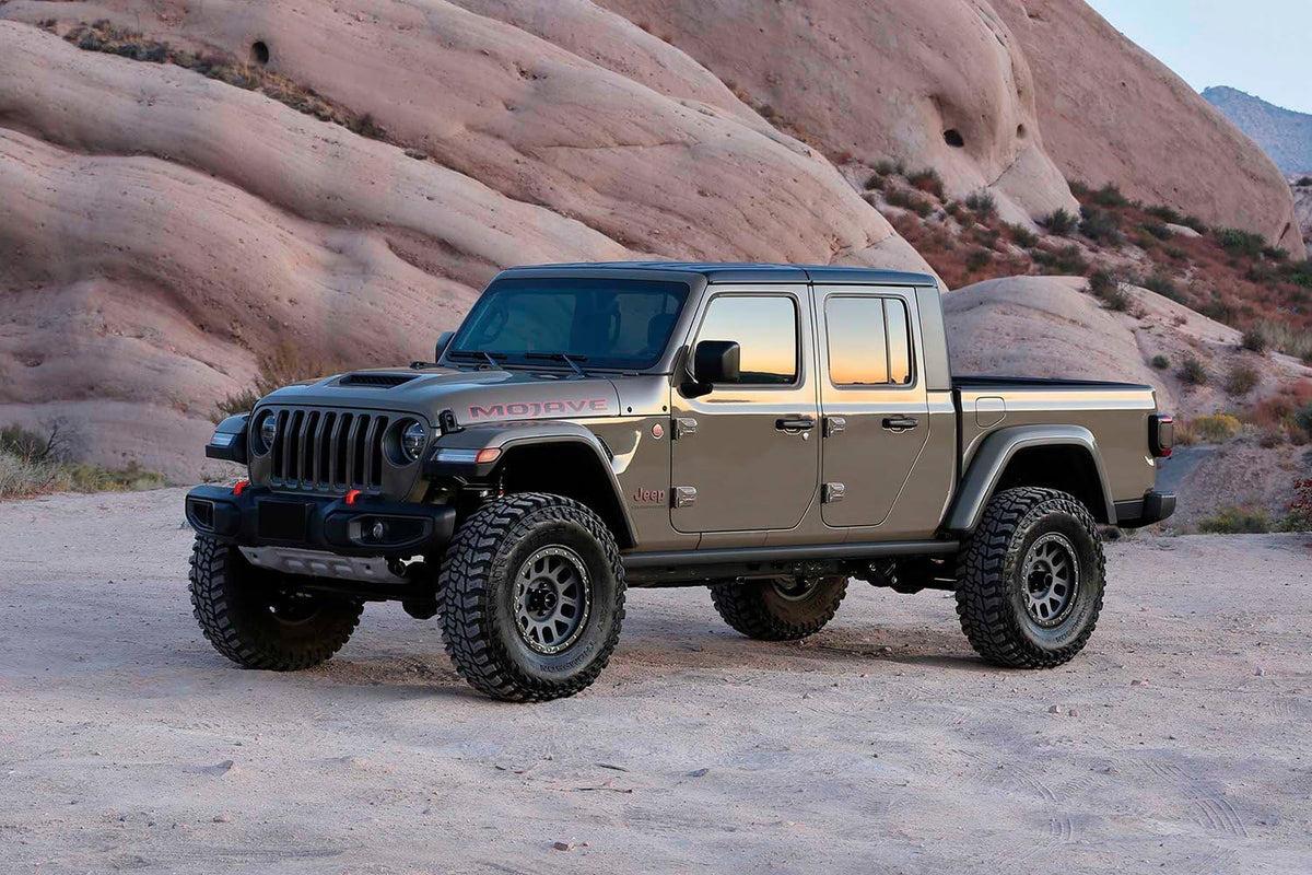 FABTECH FTS24283 Fabtech - 2020 Jeep Gladiator (JT) Mojave 2in. Shock Extension Kit (FTS24283)