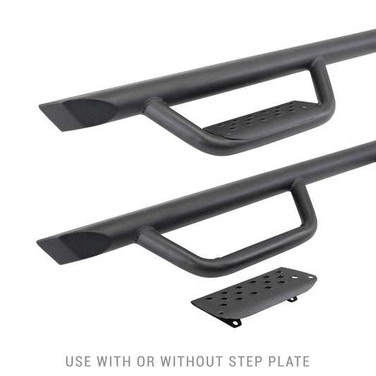 GO RHINO D20057T Go Rhino Dominator Xtreme D2 Side Steps Side Steps | 57" Mild Steel, Textured Black | D20057T