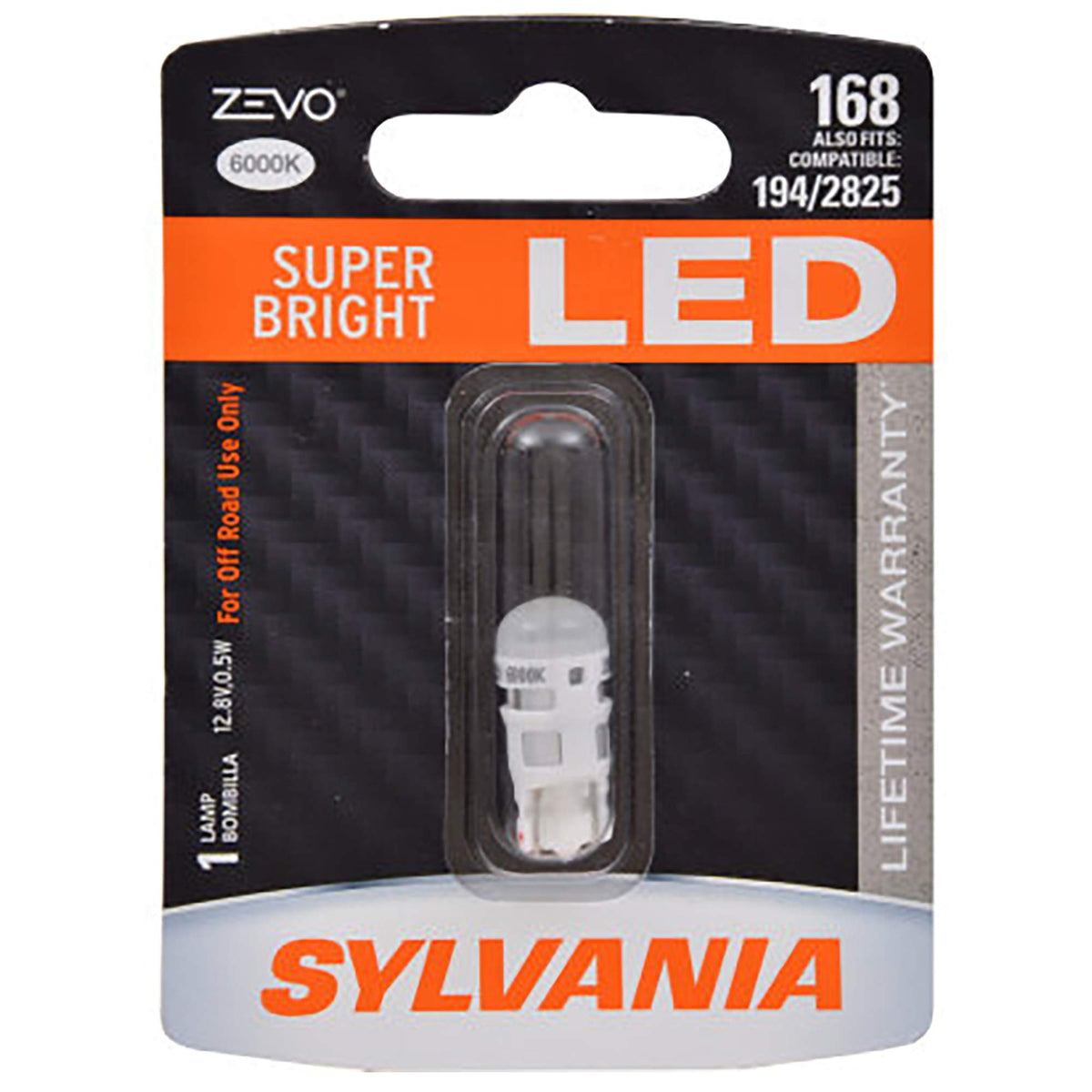 SYLVANIA DE3175LED.BP SYLVANIA - DE3175 31mm ZEVO LED Festoon White Bulb - Bright LED Bulb, Ideal for Interior Lighting - Map, Dome, Trunk, Cargo and License Plate (Contains 1 Bulb)