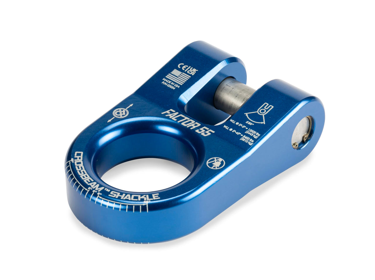 FACTOR 55 00054-02 Factor 55-00054-02 - CROSSBEAM SHACKLE BLUE