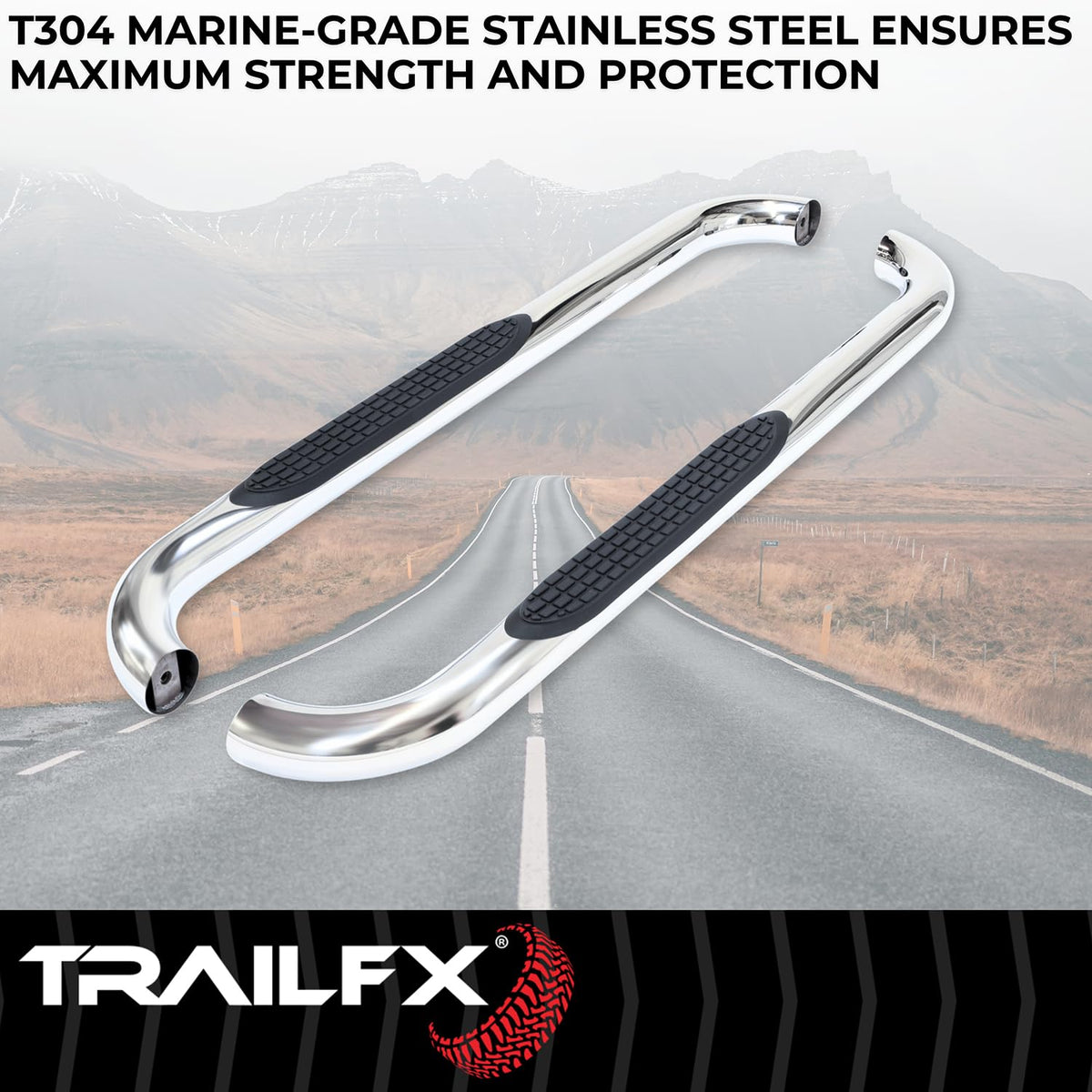 TRAILFX A0046S Trailfx Trail FX A0046S Nerf Bar