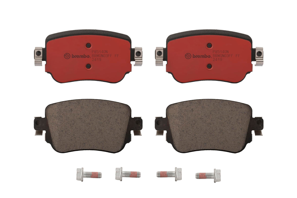 BREMBO P85140 Brembo P85140 Low-Met Rear Disc Brake Pad Set AUDI/SEAT OE# 8U0698451F