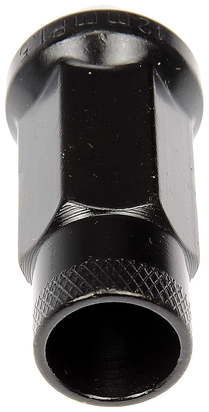 Dorman 713-385A BLACK OPEN END KNURLED WHEEL NUTS