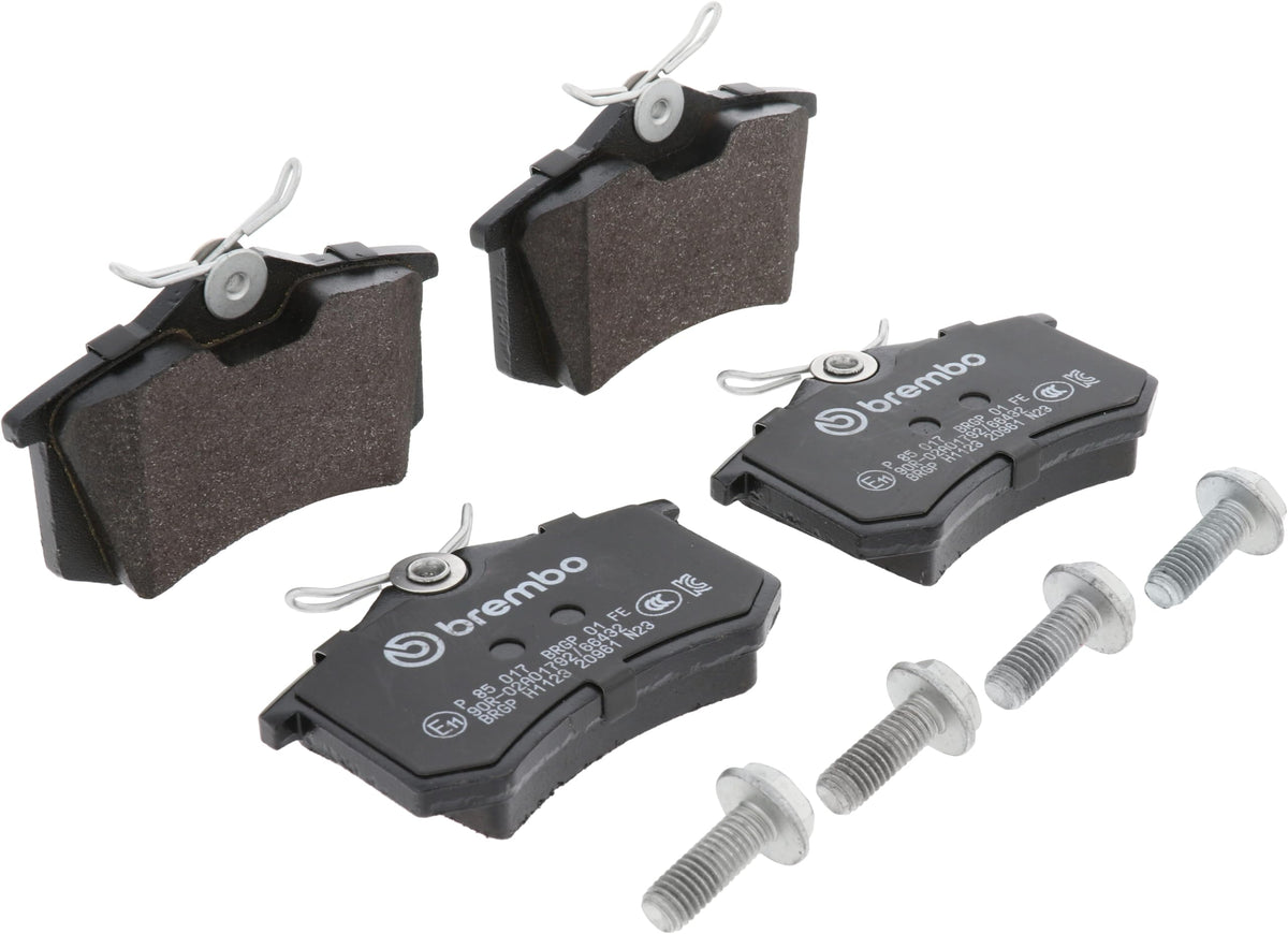 BREMBO P85017 Brembo P85017 Low-Met Rear Disc Brake Pad Set AUDI/AUDI (FAW)/PEUGEOT/RENAULT/SEAT/SKODA/VW OE# 4406085V25