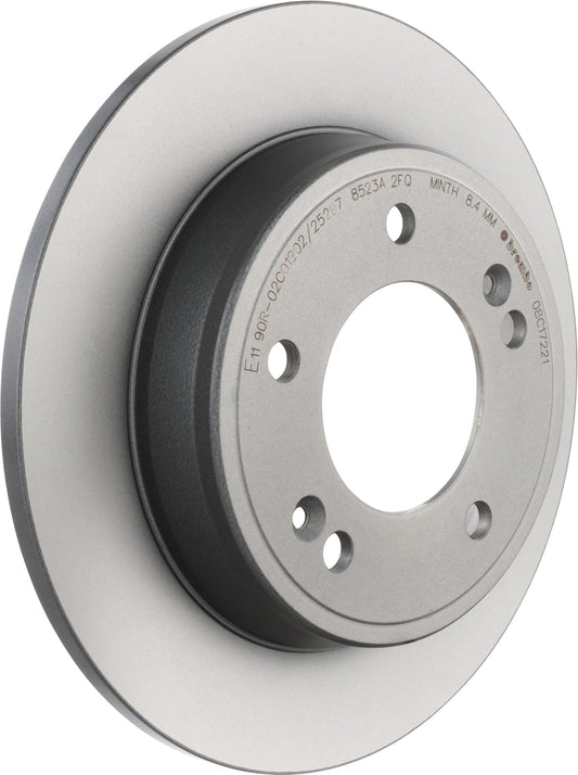 BREMBO 08C17221C02 Brembo 08.C172.21 UV Coated solid Rear Brake Rotor HYUNDAI/HYUNDAI (BEIJING)/INOKOM/KIA/KIA (DYK)/NAZA OE# 58411A6300
