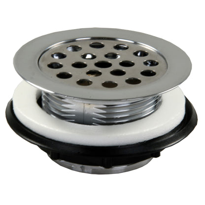 JR PRODUCTS 95175 JR Products 95175 Shower Strainer with Grid - Chrome
