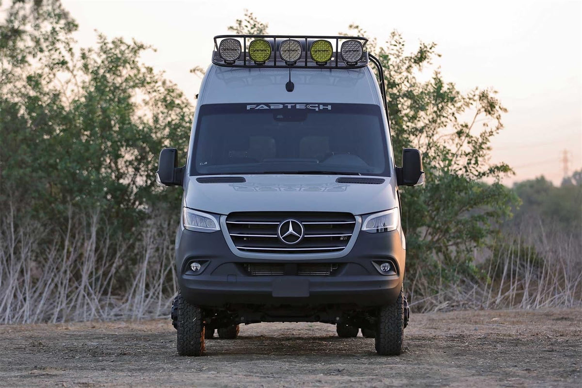 FABTECH FTS28003 Fabtech - 15-22 Mercedes Sprinter 2500/3500 Coil Assist Kit w/Bilstein B4 shocks (FTS28003)