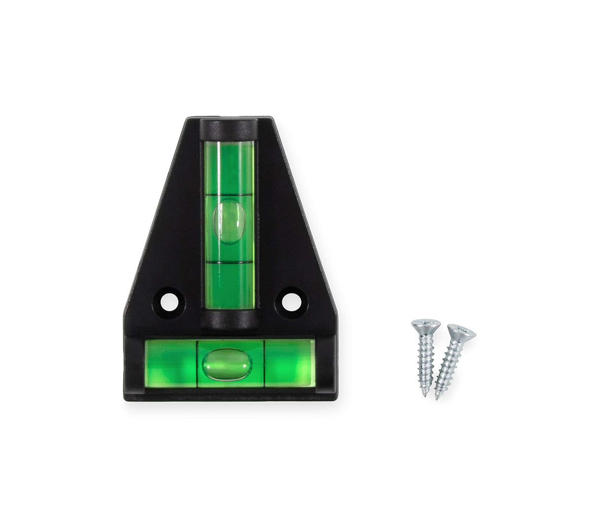 CAMCO 25543 Camco Camper/RV T Level - Features Front to Back/Side to Side RV Leveling - Easy Install w/Screws or Adhesive Tape - Measures 1.625” x 2.25” x 0.56” (25543)
