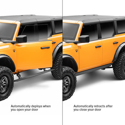 Go Rhino! 20443580T Go Rhino E1 Running Boards & Install Hardware – Aluminum, Protective Bedliner Coating, Three Brackets Per Side – 20443580T – Fits 2022-2024 Toyota Tundra Double Cab Pickup