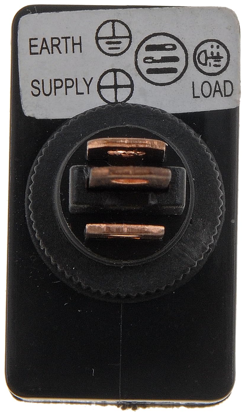 DORMAN 85945 Dorman 85945 Rocker Switch - Red Glow Rectangular Style - Jumbo Universal Fit