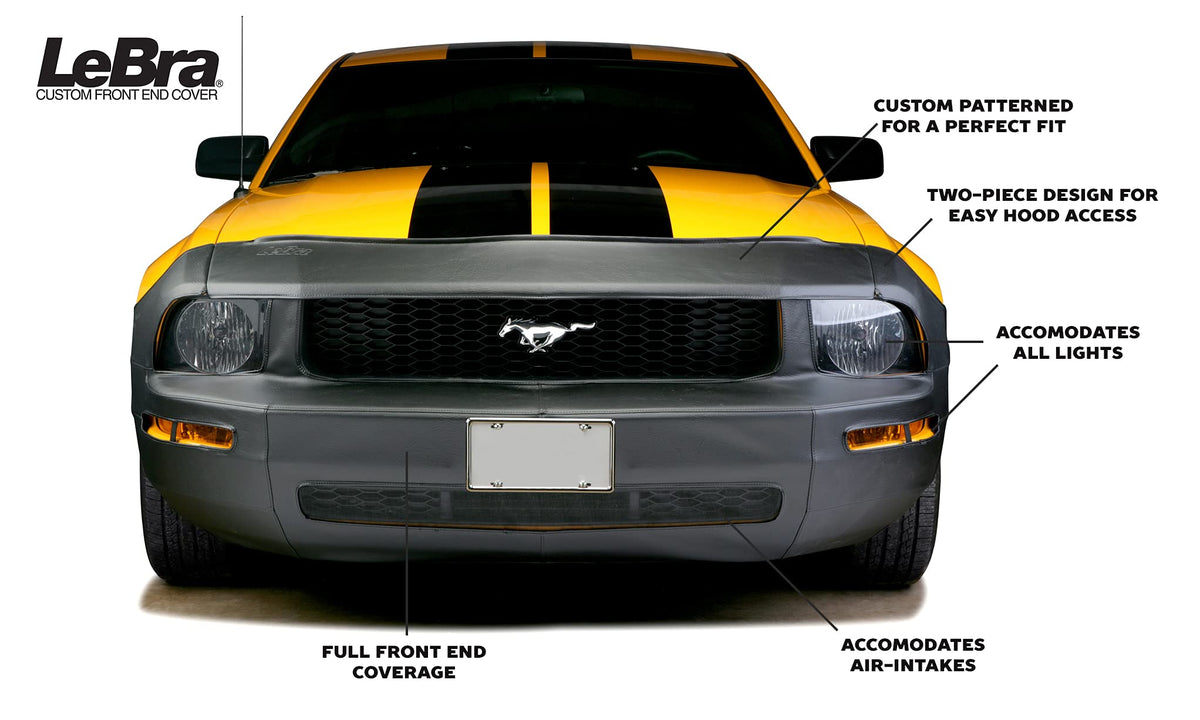 LEBRA 551036-01 Lebra Covercraft LeBra Custom Front End Cover | 551036-01 | Compatible with Select Chevrolet Impala Models, Black