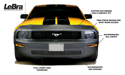 LEBRA 551036-01 Lebra Covercraft LeBra Custom Front End Cover | 551036-01 | Compatible with Select Chevrolet Impala Models, Black
