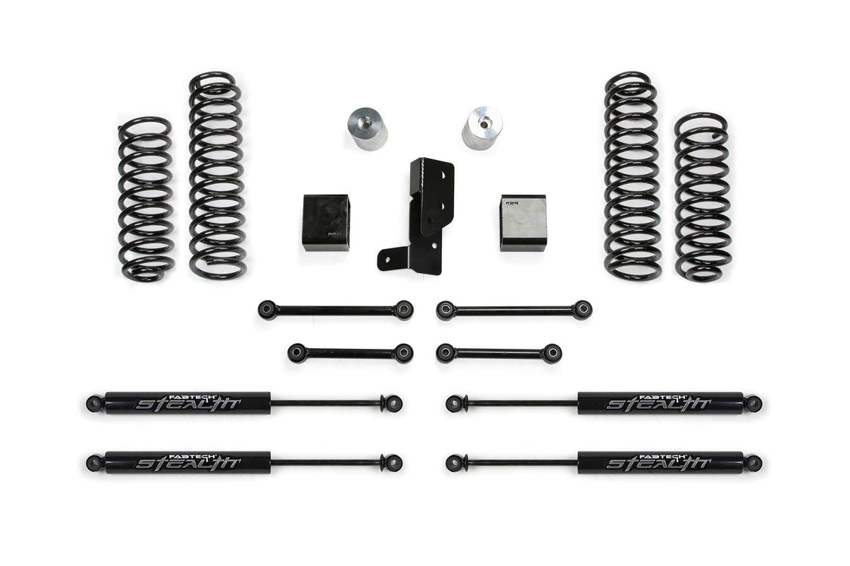 FABTECH K4107M Fabtech K4107M 18 JEEP JL 4 DR 3' SPORT SYSTEM
