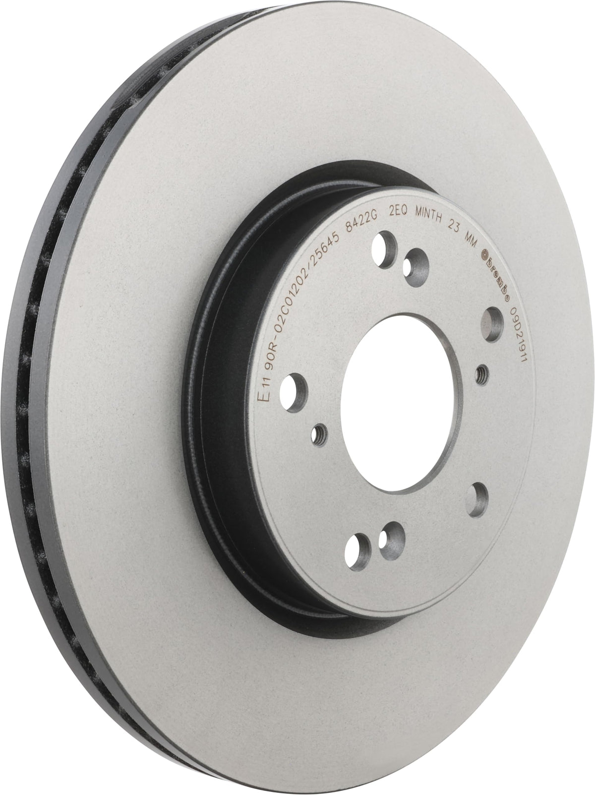 Brembo 09.D219.11 UV Coated vented Brake Rotor HONDA OE#