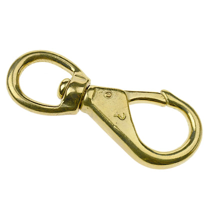 T-H MARINE BE-HA-54340-DP T-H Marine BE-HA-54340-DP Swivel Eye Snap, 3.75", Brass