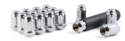 GORILLA K4CS-12150GR Gorilla Automotive 21132HT Small Diameter Acorn Chrome 4 Lug Kit (12mm x 1.50 Thread Size) - Pack Of 16