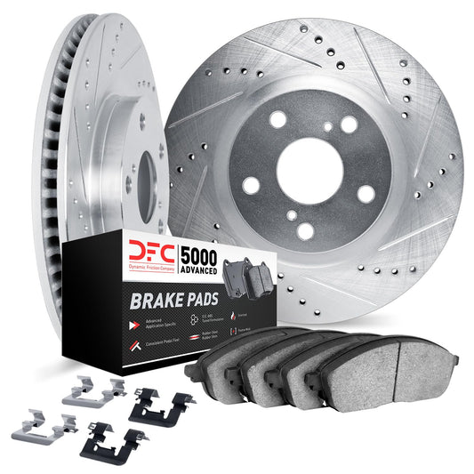Dynamic Friction 7512-55135 Front Brake Kit
