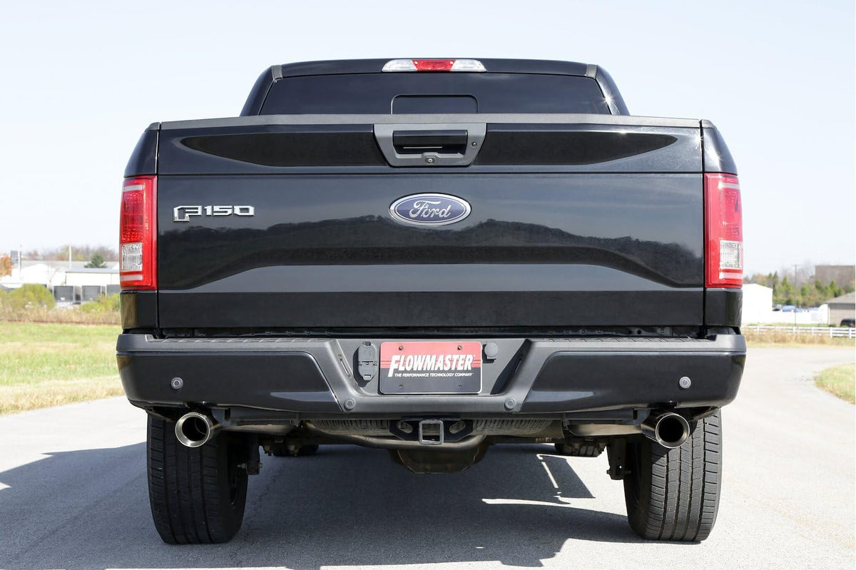 FLOWMASTER 818147 Flowmaster 818147 Force II Cat-Back Exhaust System Stainless Dual Exit Polished Tips