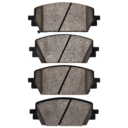 Dynamic Friction 1551-2380-01 ADVANCED BRAKE PADS-CERAMIC AND HAR