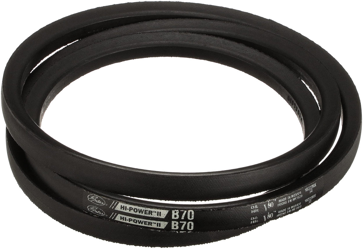 Gates B70 Hi Power Ii Classical Section Wrapped V Belt
