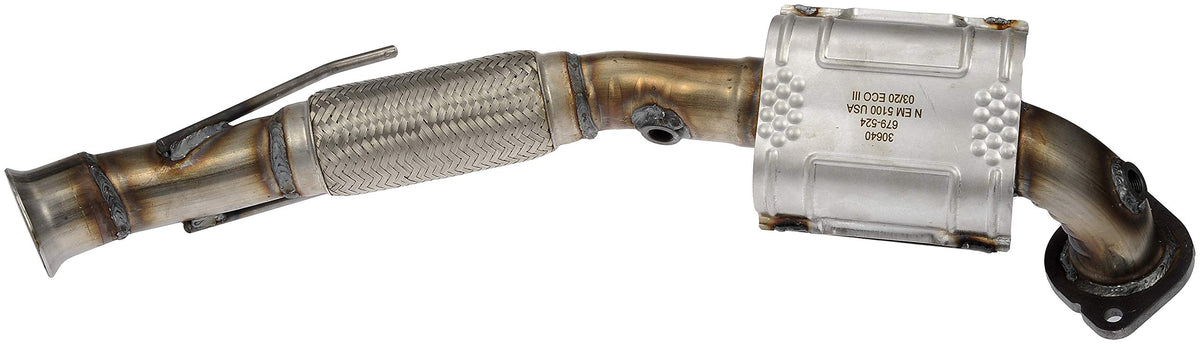 DORMAN 679-524 Dorman 679-524 Pre-Converter - Not CARB Compliant Compatible with Select Ford Models (Made in USA)