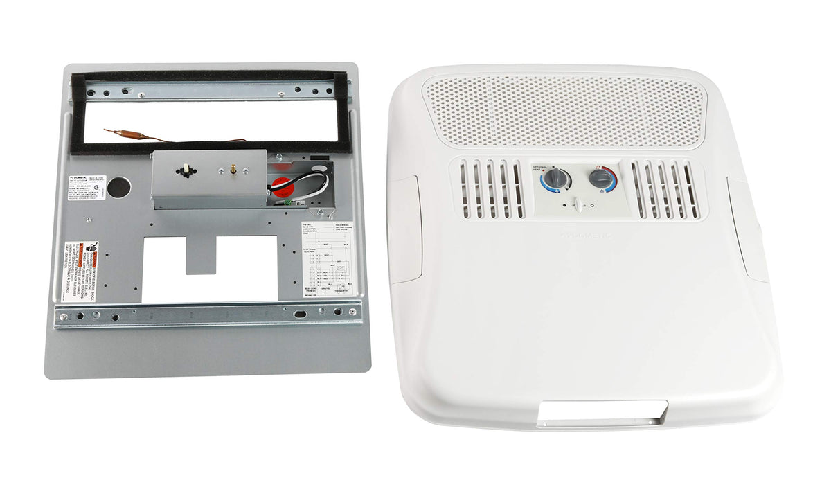 DOMETIC 3314851.000 Dometic Air Distribution Box - White Air Conditioner ADB with Manual Control - Universal Fit AC Unit for Non-Ducted